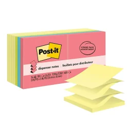 Post-It Notes*Post-it Pop-up Notes, 3" x 3", Poptimistic Collection, 100 Sheet/Pad, 14 Pads/Pack (R33014YWM)