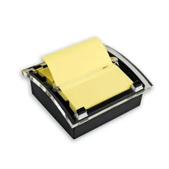 Pop-Up Dispensers*Post-it Pop-up Notes Dispenser for 3" x 3" Notes, Black/Clear (DS330-BK)