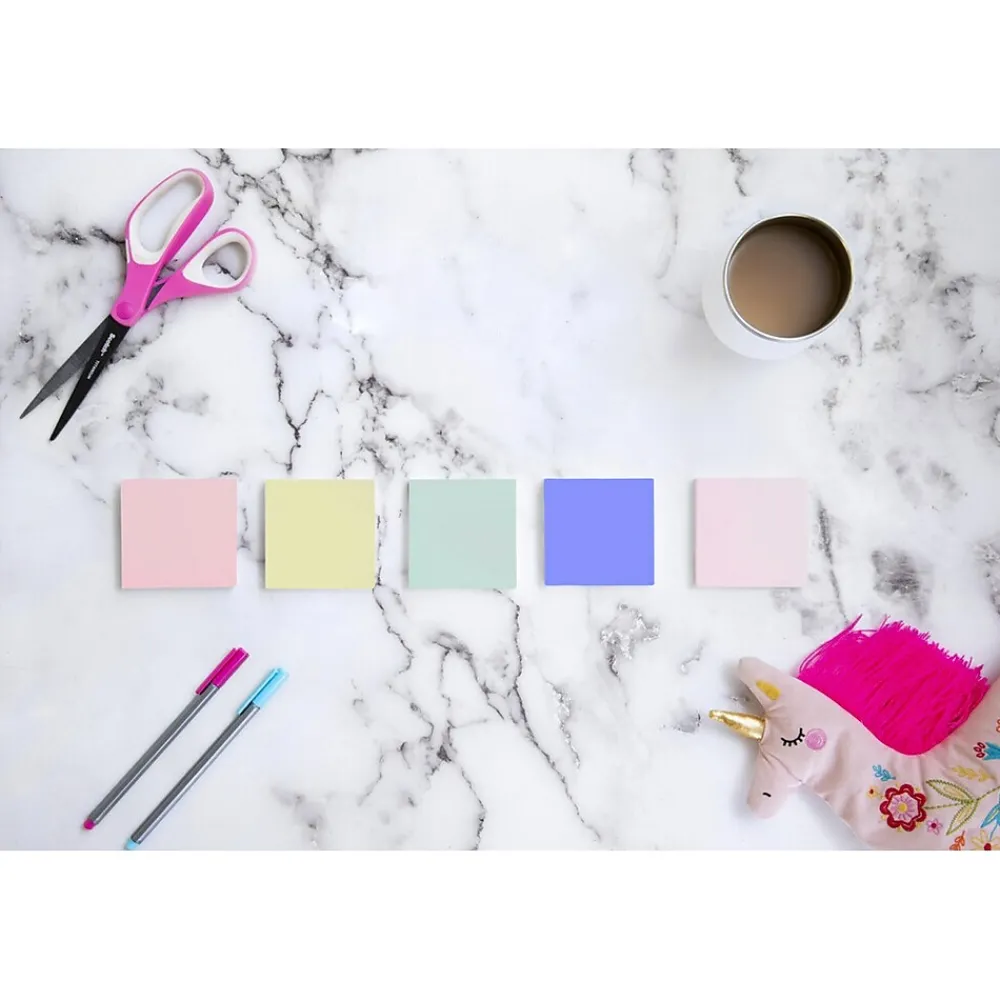 Post-It Notes*Post-it Recycled Notes, 3" x 3", Sweet Sprinkles Collection, 100 Sheet/Pad, 12 Pads/Pack (654-RP-A/654-A)