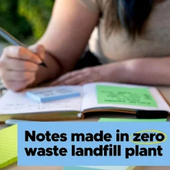Post-It Notes*Post-it Recycled Super Sticky Notes, 4