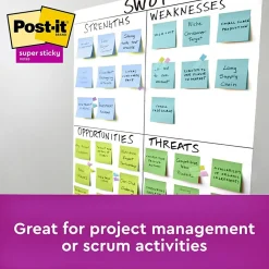 Post-It Notes*Post-it Recycled Super Sticky Notes, 3