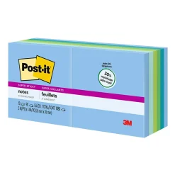 Post-It Notes*Post-it Recycled Super Sticky Notes, 3