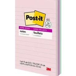 Post-It Notes*Post-it Recycled Super Sticky Notes, 4