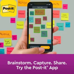 Post-It Notes*Post-it Recycled Super Sticky Notes, 3