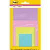 Post-It Notes*Post-it Super Sticky Notes, Assorted Sizes, Supernova Neons Collection, 45 Sheet/Pad, 4 Pads/Pack (4622-SSMIA)