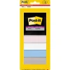 Post-It Notes*Post-it Super Sticky Notes, 3" x 3", Assorted Collection, 45 Sheet/Pad, 5 Pads/Pack (3321-5SSNE)