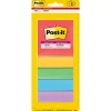 Post-It Notes*Post-it Super Sticky Notes, 3" x 3", Playful Primaries Collection, 45 Sheet/Pad, 5 Pads/Pack (3321-5SSAN)