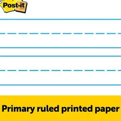 Easel Paper Pads*Post-it ® Super Sticky Tabletop Easel Pad, 20" x 23", Primary Lined, 20 Sheets/Pad (563PRL)