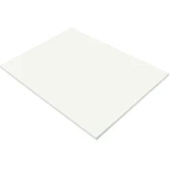 Construction Paper*Prang Construction Paper, 18" x 24", White, 50 Sheets/Pack (P9217)