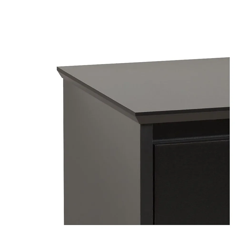 Storage Cabinets*Prepac ™ 27" Coal Harbor 3 Drawer Tall Nightstand, Black