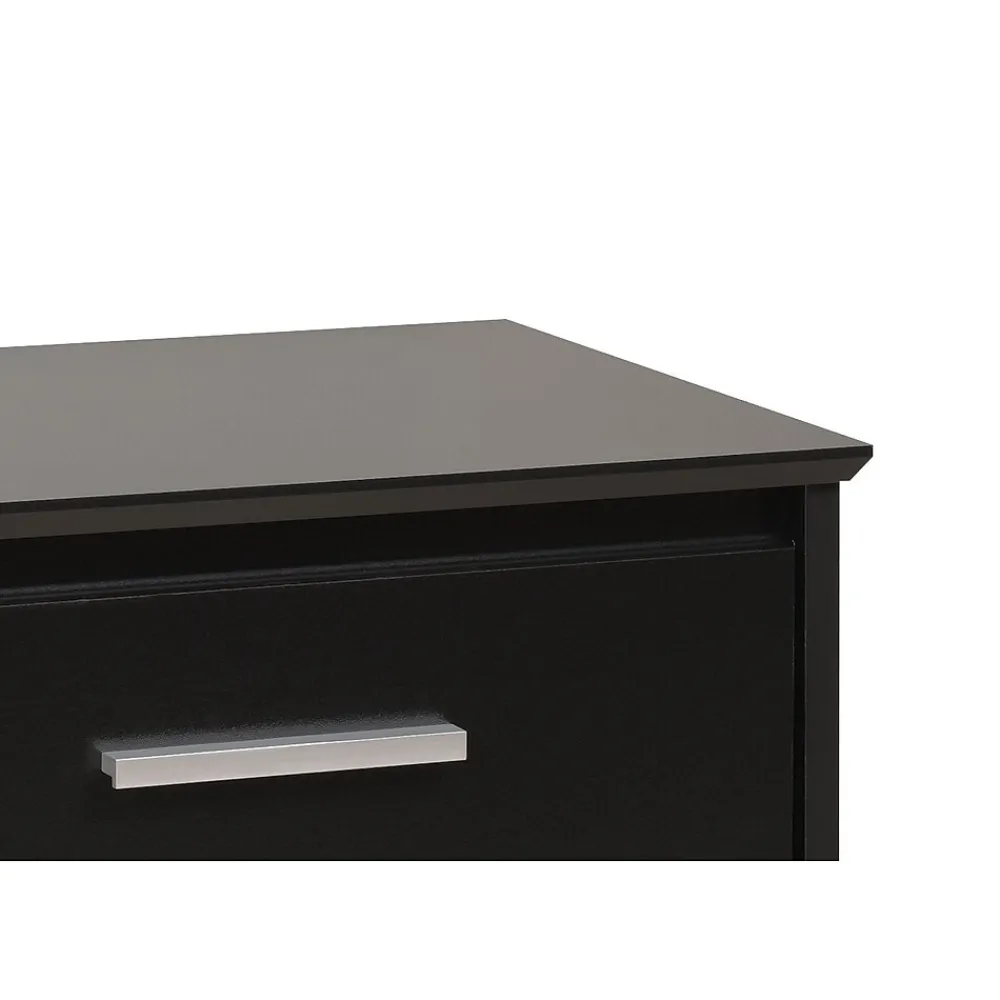 Storage Cabinets*Prepac ™ 27" Coal Harbor 3 Drawer Tall Nightstand, Black