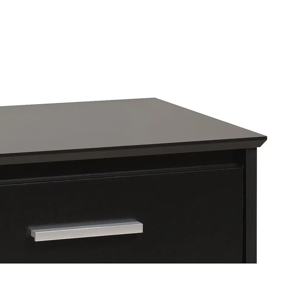 Storage Cabinets*Prepac ™ 27" Coal Harbor 3 Drawer Tall Nightstand, Black