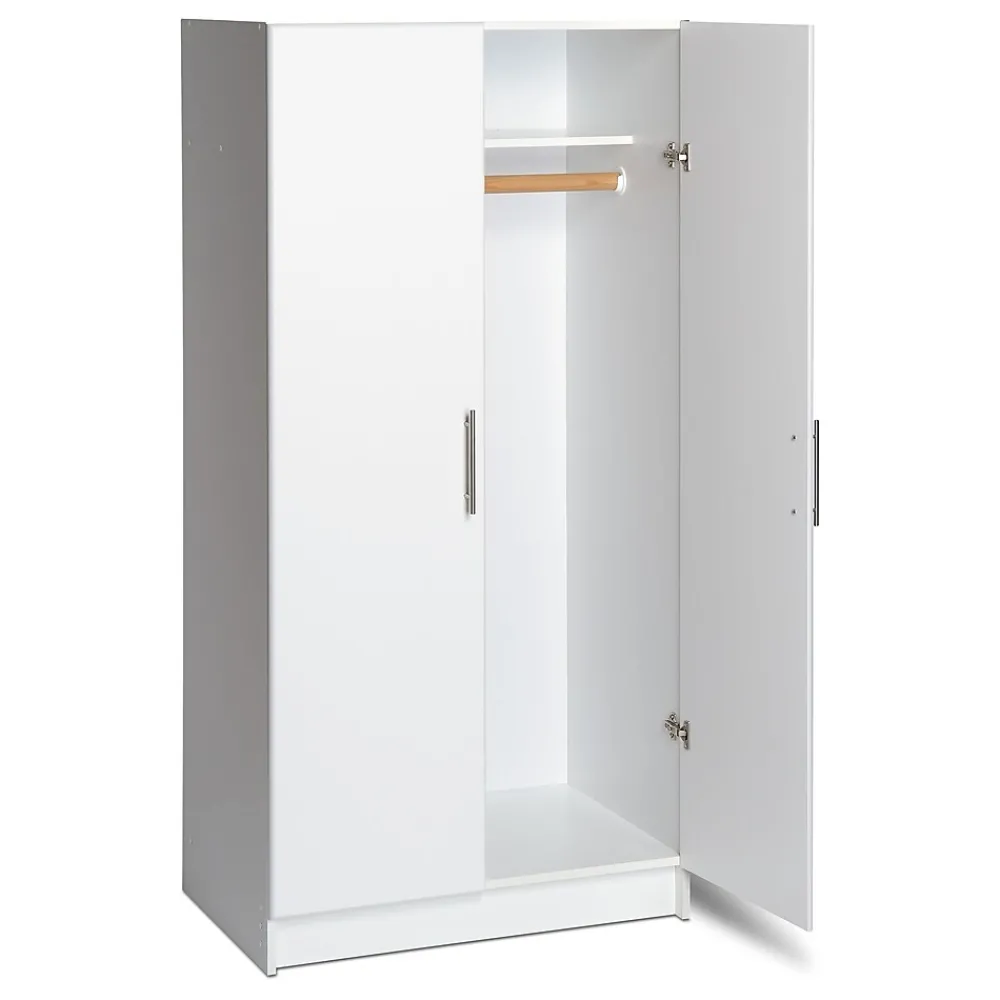 Storage Cabinets*Prepac ™ 65" Elite Wardrobe Cabinet, White