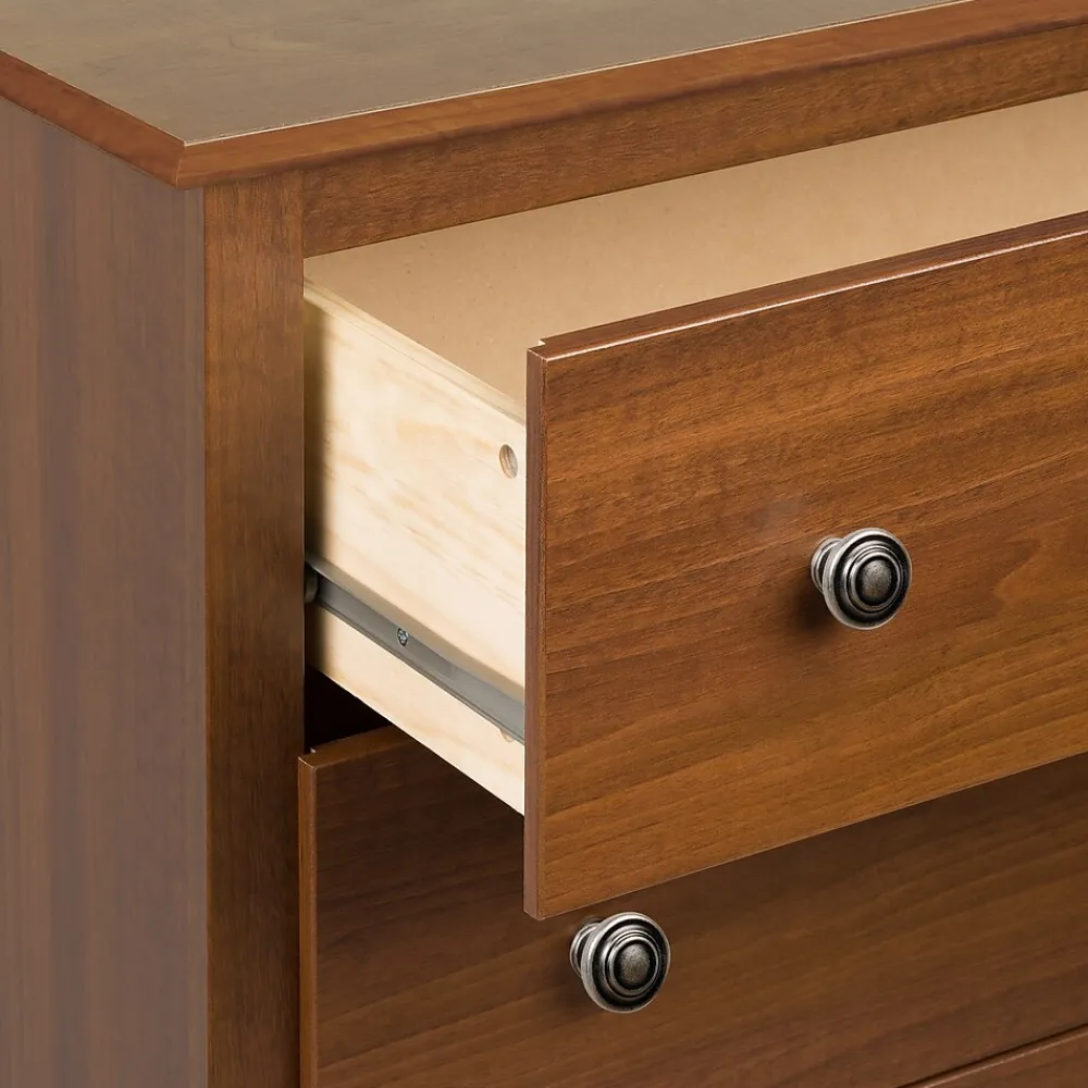 Storage Cabinets*Prepac 45.25" Monterey 5 Drawer Chest, Cherry (CDC-3345-K)