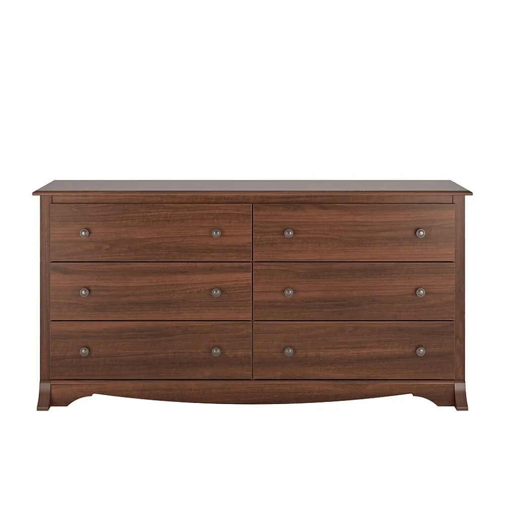Storage Cabinets*Prepac 29" Monterey 6 Drawer Dresser, Cherry (CDC-6330-K)