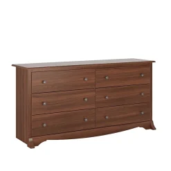 Storage Cabinets*Prepac 29" Monterey 6 Drawer Dresser, Cherry (CDC-6330-K)