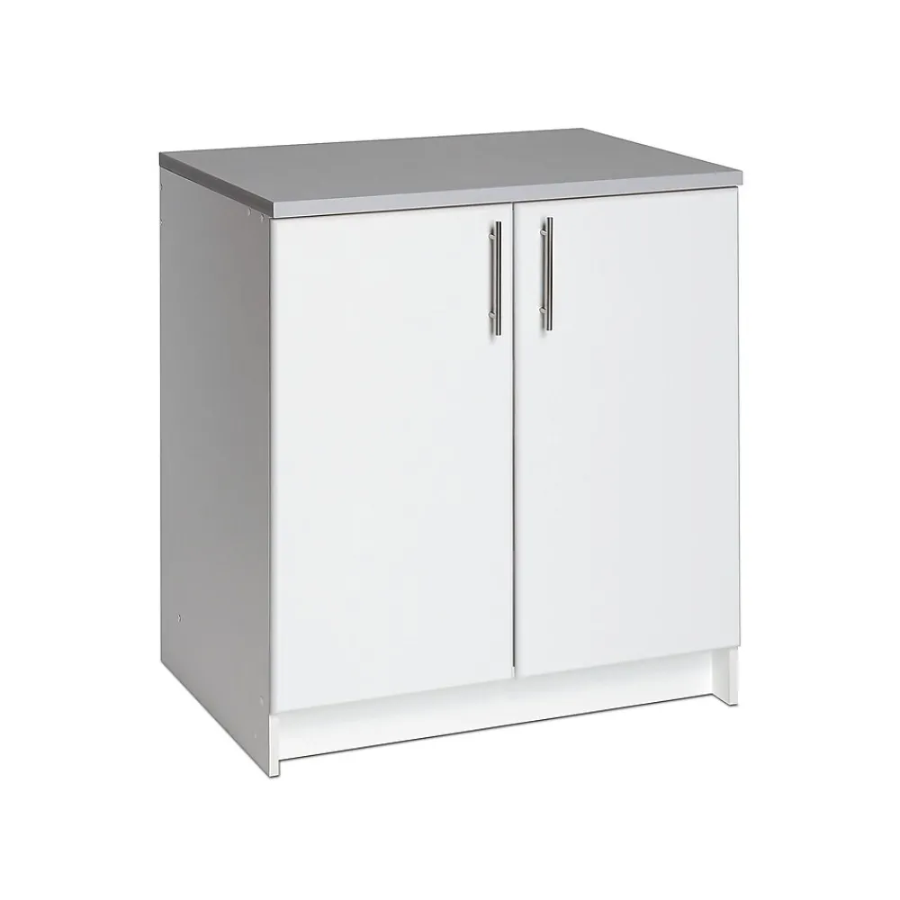 Storage Cabinets*Prepac Elite 36" Composite Storage Cabinet with 1 Shelf, White (WEB-3236)