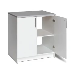 Storage Cabinets*Prepac Elite 36" Composite Storage Cabinet with 1 Shelf, White (WEB-3236)