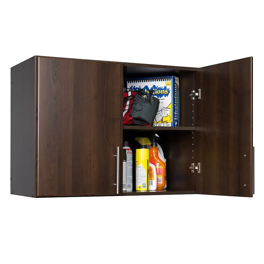 Storage Cabinets*Prepac Elite 32” Stackable Wall Cabinet, Espresso (EEW-3224)