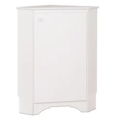 Storage Cabinets*Prepac Elite White Corner Storage Cabinet (WSCC-0603-1)