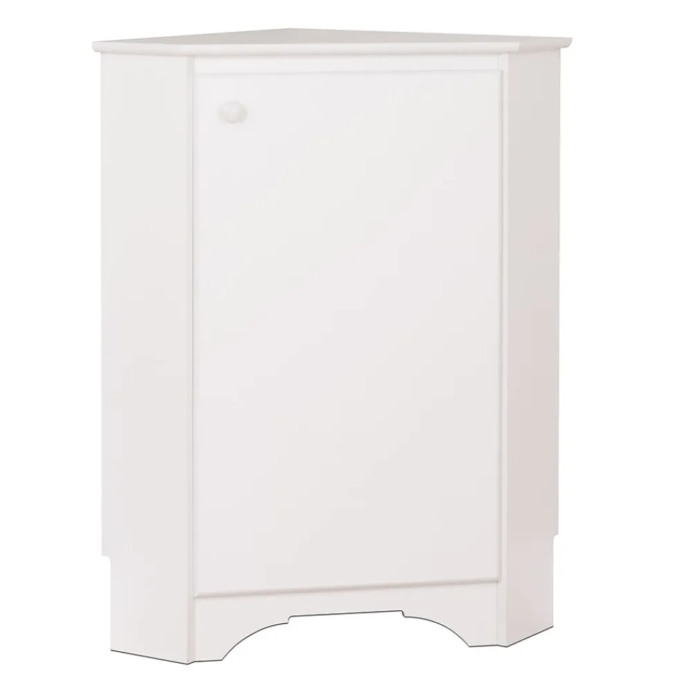Storage Cabinets*Prepac Elite White Corner Storage Cabinet (WSCC-0603-1)