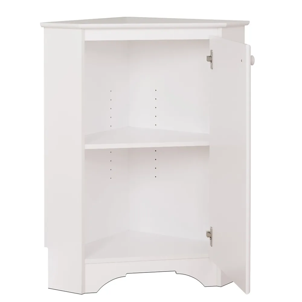 Storage Cabinets*Prepac Elite White Corner Storage Cabinet (WSCC-0603-1)