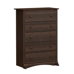 Storage Cabinets*Prepac Fremont 44.75" 5-Drawer Chest, Espresso (EDC-3345-K)