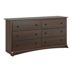 Storage Cabinets*Prepac Fremont 29" 6-Drawer Dresser, Espresso (EDC-6330-K)