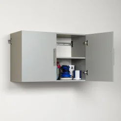 Storage Cabinets*Prepac ™ HangUps 36" Laminate Upper Storage Cabinet, Light Gray