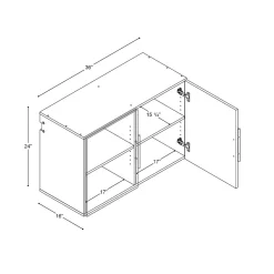 Storage Cabinets*Prepac ™ HangUps 36