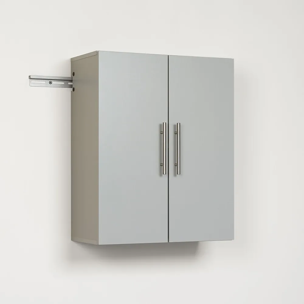 Storage Cabinets*Prepac ™ HangUps 24" Laminate Upper Storage Cabinet, Light Gray (GSUW-0706-1)