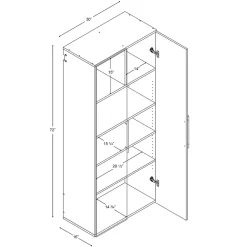Storage Cabinets*Prepac ™ HangUps 30