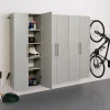 Storage Cabinets*Prepac ™ HangUps 90" Laminate 3 Piece Storage Cabinet Set D, Light Gray