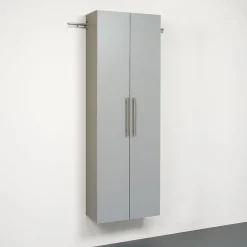 Storage Cabinets*Prepac ™ HangUps 24" Laminate Large Storage Cabinet, Light Gray