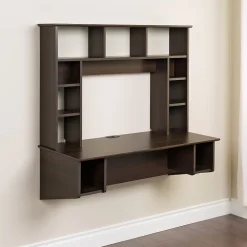 Computer Desks*Prepac Sonoma Floating Desk, Espresso (EEHW-0800-1)