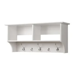 Shelving*Prepac ™ Wide Hanging Entryway Shelf, 36" x 11.5", White (WEC-3616)