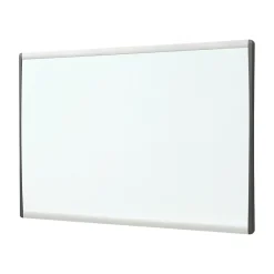 Dry Erase*Quartet Arc Cubicle Painted Steel Dry-Erase Whiteboard, Aluminum Frame, 1' x 1' (ARC1411)