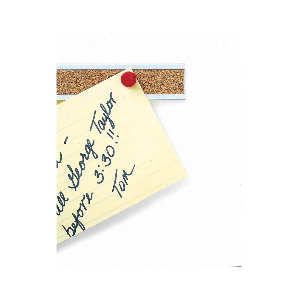 Bulletin*Quartet Bar I Cork Bar, 0.08' x 4', Aluminum Frame (2006)
