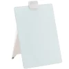 Dry Erase*Quartet Glass Dry-Erase Desktop Easel, White Surface, Frameless, 9"W x 11"H (GDE119)