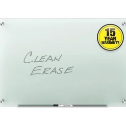 Dry Erase*Quartet Infinity Glass Dry-Erase Whiteboard, 3' x 2' (G3624F)