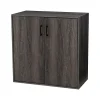 Storage Cabinets*QUUBs 31.5" Storage Cabinet with 2 Shelves, Weathered Gray (G115002600)