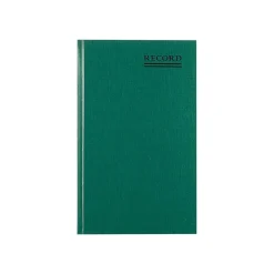 Accounting & Record Journals*National Brand Rediform Emerald Series Record Book, 7.25"W x 12.25"H, Green, 150 Sheets/Book (56131)