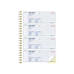 Accounting & Record Journals*Rediform Gold Standard 2-Part Carbonless Receipts Book, 7