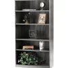 Bookcases*Safco Aberdeen 5-Shelf Bookcase 68 3/4"H, Gray Steel (AB5S36LGS)