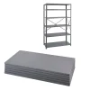 Shelving*Safco Industrial Metal Stand Alone, 48", Dark Gray (6255)
