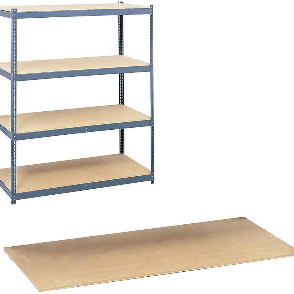 Shelving*Safco Shelves for Archival Shelving , 69", Wood, 4/Pack (5261)