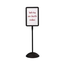 Dry Erase*Safco Write Way Plastic Dry-Erase Whiteboard, Less than 2' x 2' (4117BL)