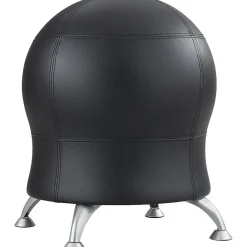Office Chairs*Safco Zenergy Vinyl Ball Chair, Black (4751BV)