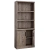 Bookcases*Sauder Aspen Post 71"H 5-Shelf Bookcase, Pebble Pine (433965)