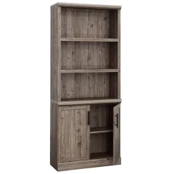 Bookcases*Sauder Aspen Post 71"H 5-Shelf Bookcase, Pebble Pine (433965)